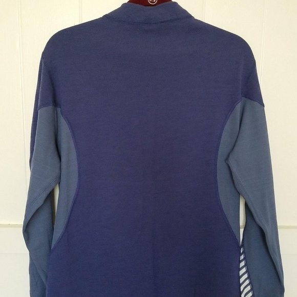 HELLY HANSEN Mens L/S Wool Blend Zip Base Layer XL - Picture 3 of 8